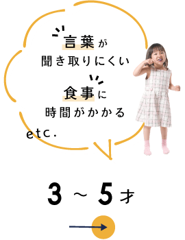 言葉が聞き取りにくい 食事に時間がかかる