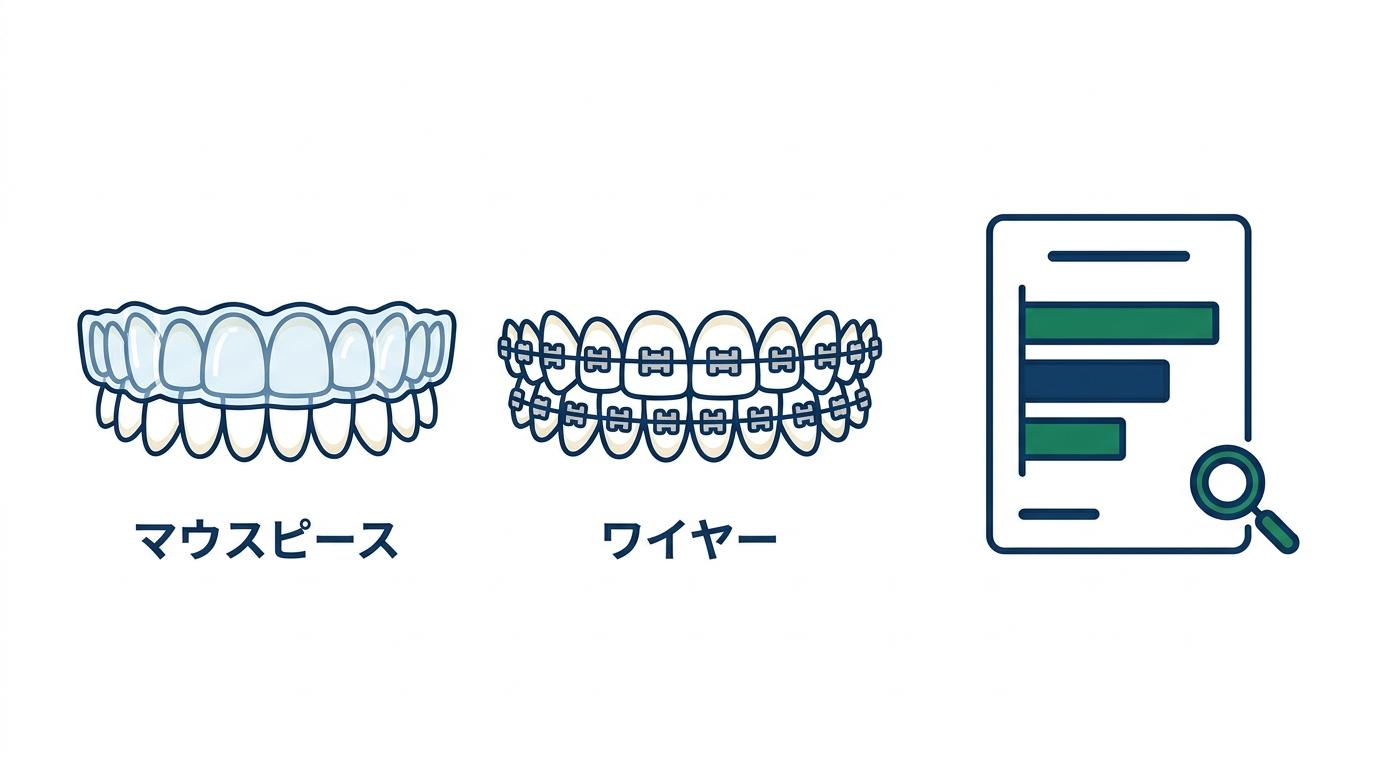 大人の矯正費用はいくら?種類別の相場と内訳を徹底解説の図解