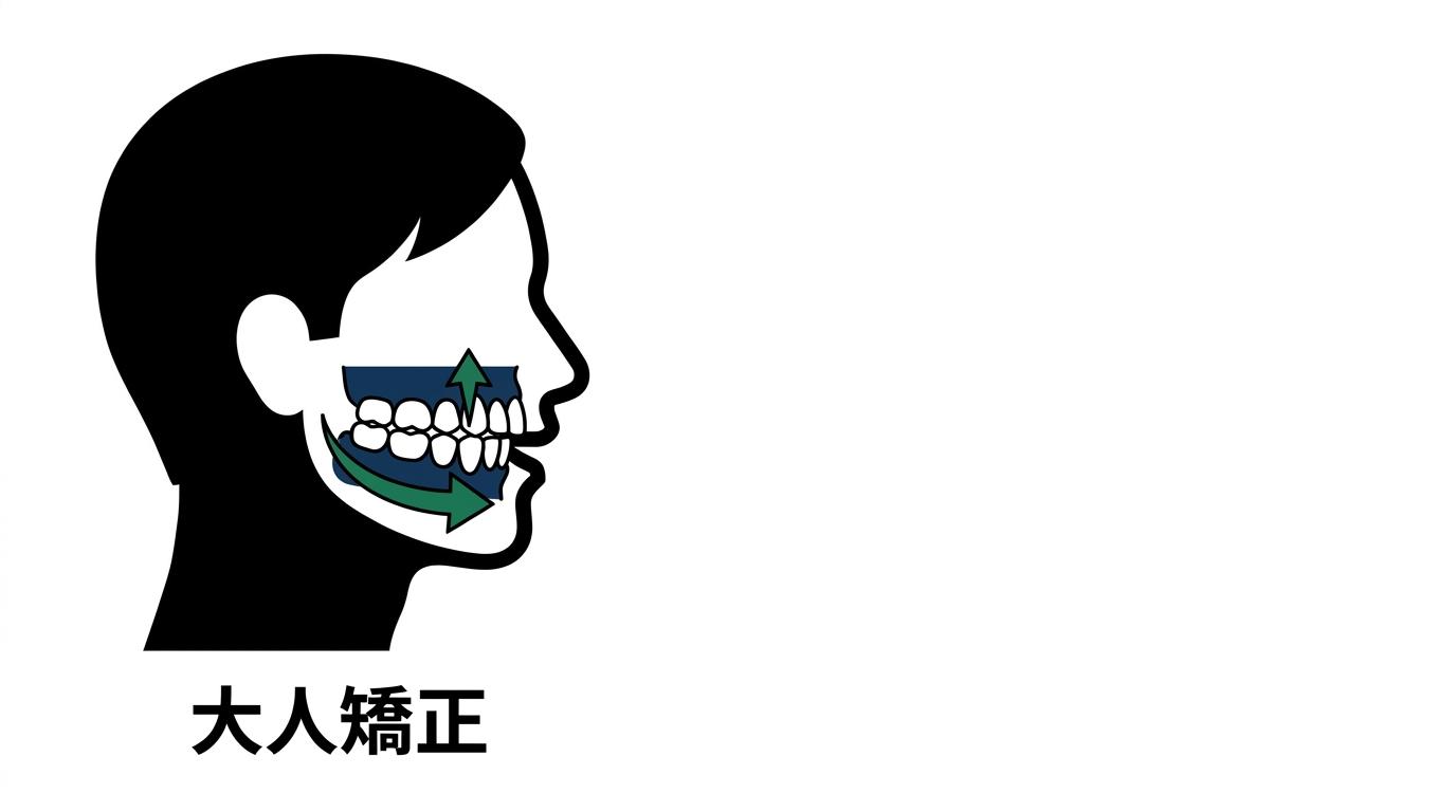 何歳までできる？矯正治療に年齢制限はない理由の図解